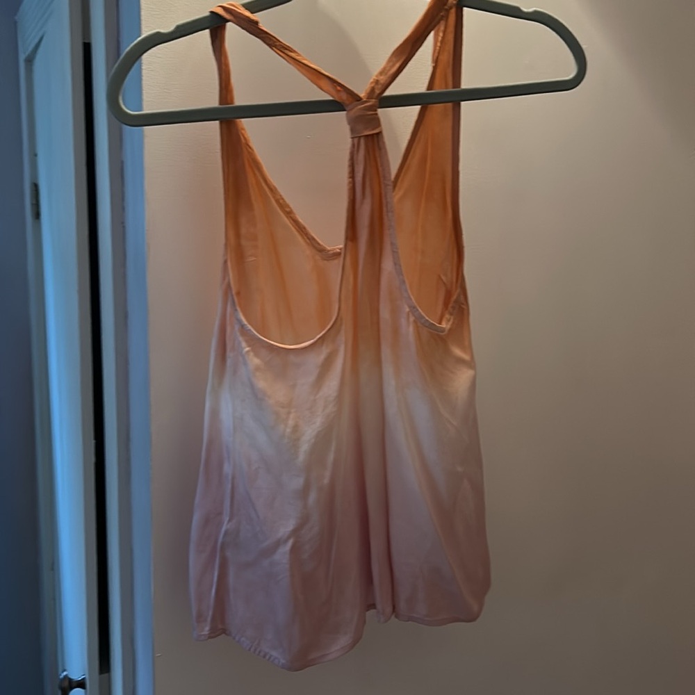 Ombré Anthropologie Tank Top with Knotted Back - Picture 5 of 5